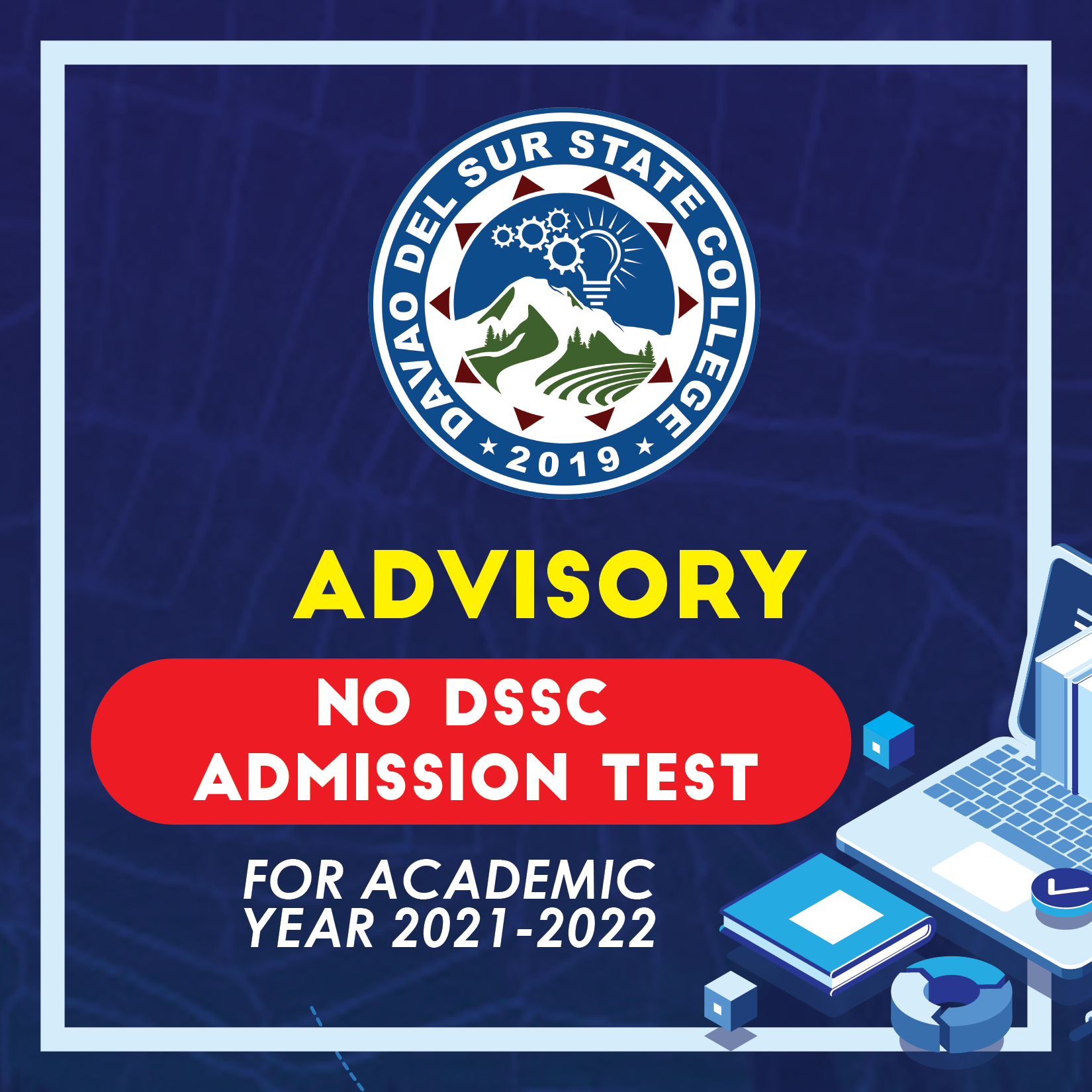 DSSC-Admission for School Year 2021-2022