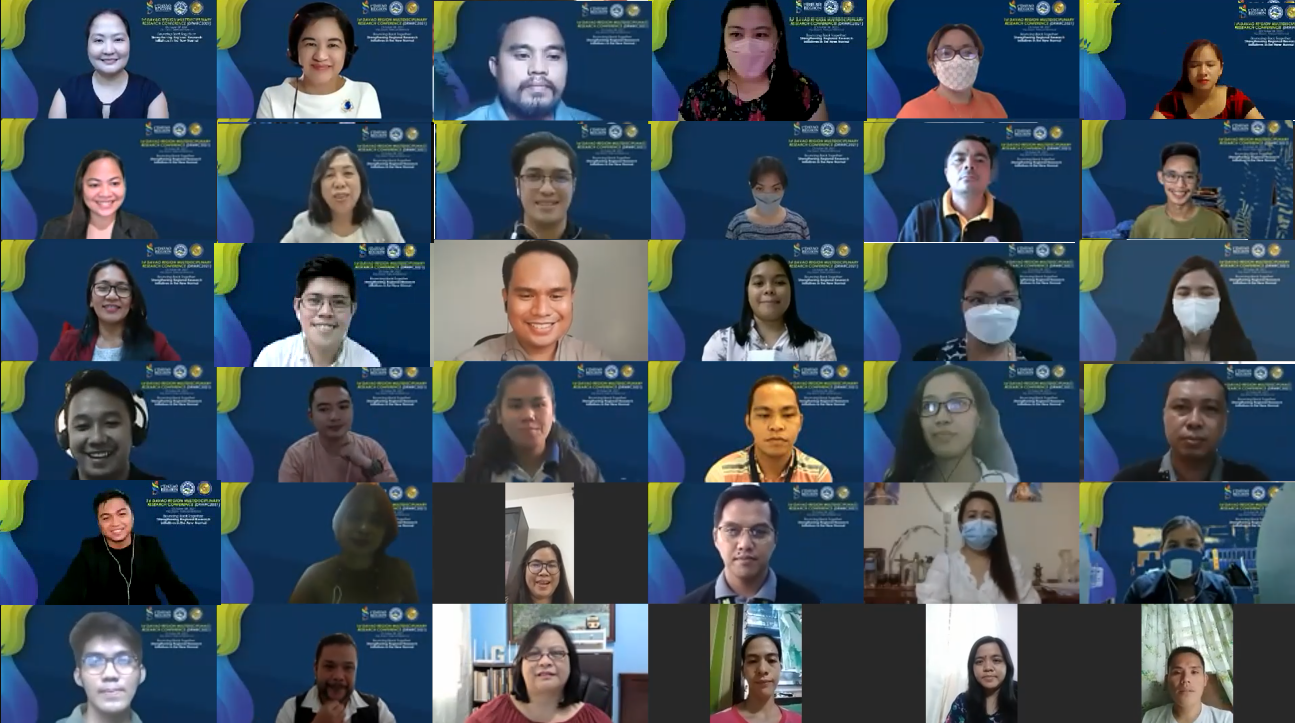 Davao de Oro State College (DDOSC) and Davao del Sur State College (DSSC) co-hosted the 1st Davao Region Multidisciplinary Research Conference (DRMRC 2021) on October 8, 2021 via Zoom