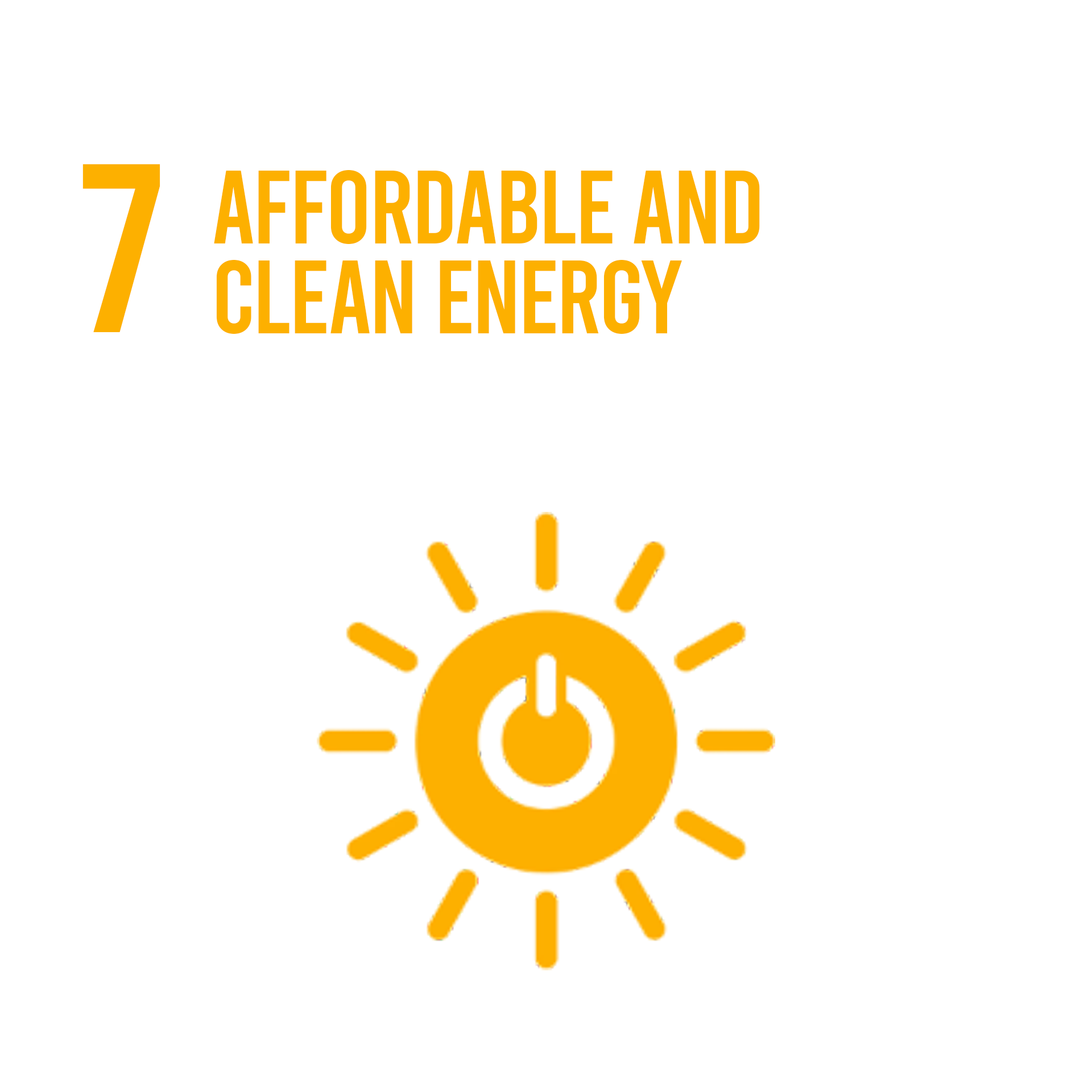 SDG 7: Affordable and Clean Energy
